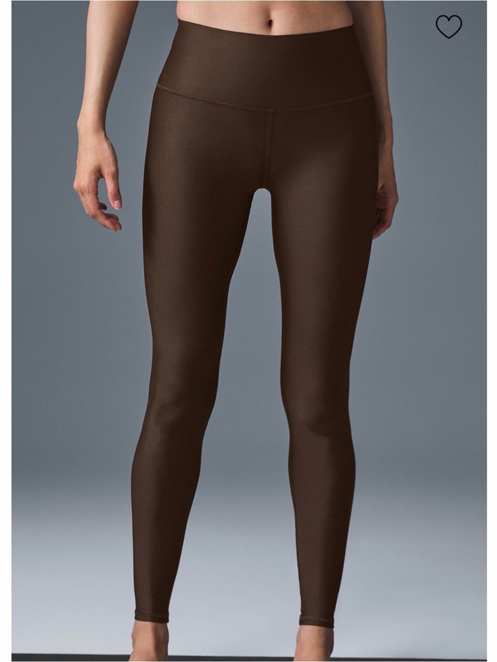 ALO Yoga Espresso High-Waist 7/8 Legging